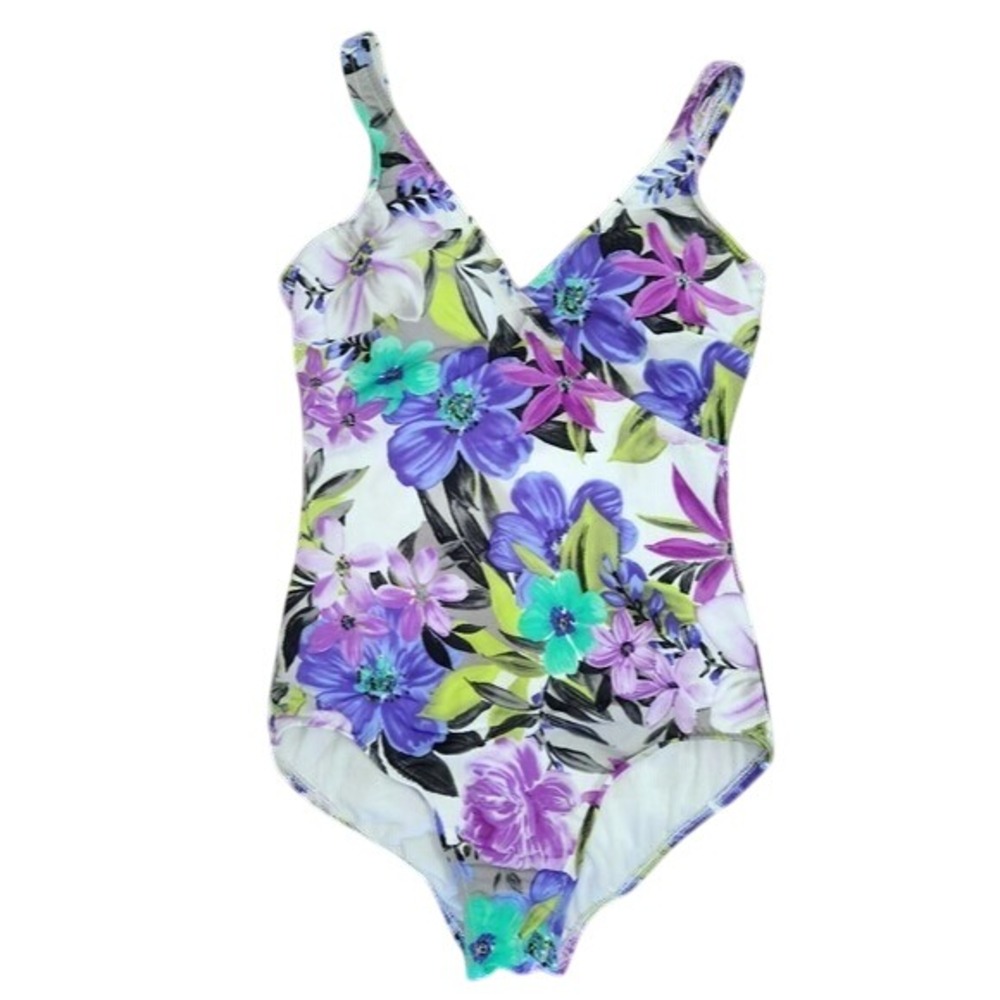 MagicSuit‎ One Piece Swimsuit Floral 12 Resortwear Beach